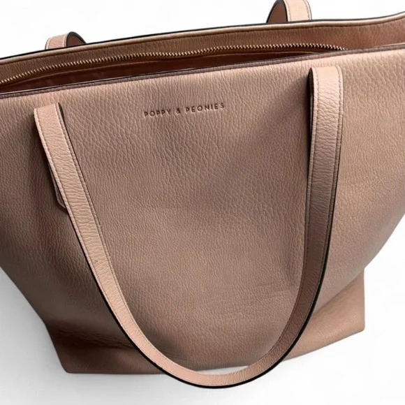 Poppy & Peonies - The Go Getter Tote - Purse with Laptop Sleeve - Work or Travel - Picture 9 of 9